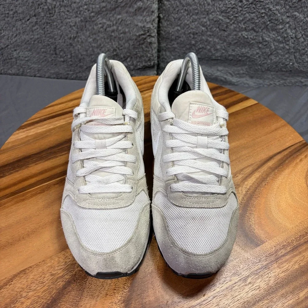 Nike MD Runner 2 Womens Shoes Light Bone Oatmeal White 749869-011 Size 9
